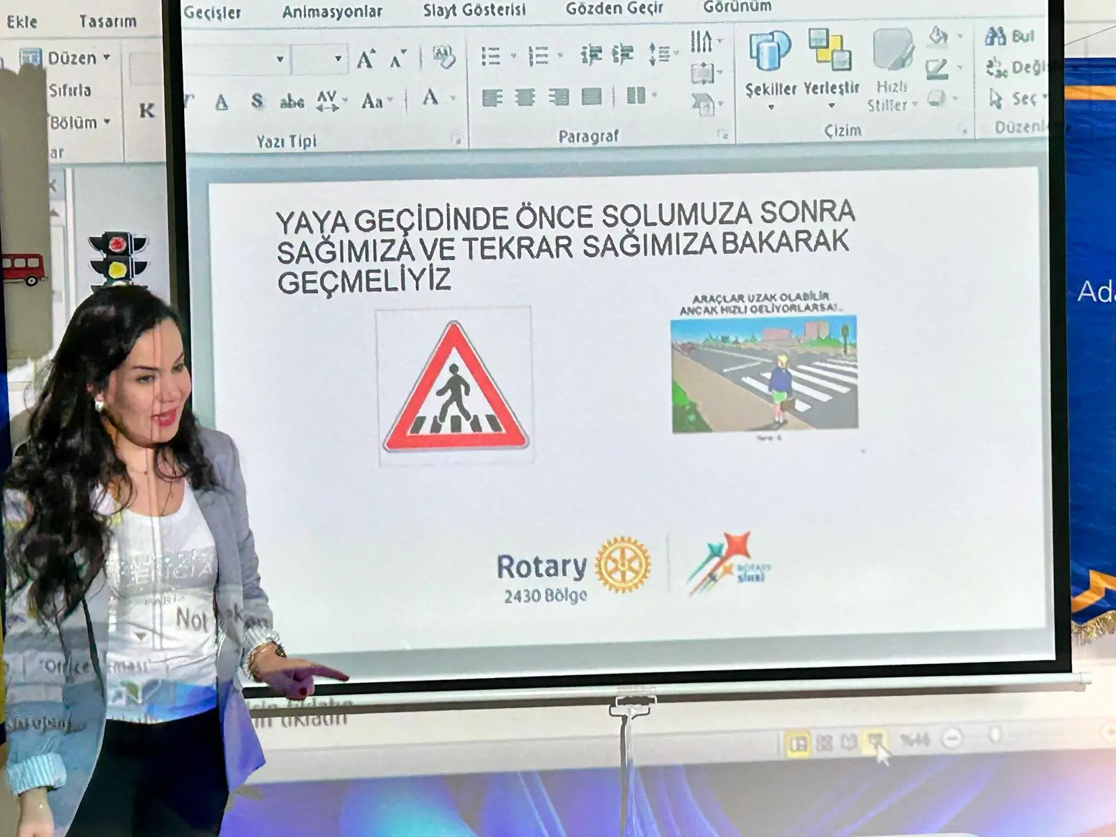 Sevgi Özgen Anaokulumuzda Trafik Kuralları Projemiz